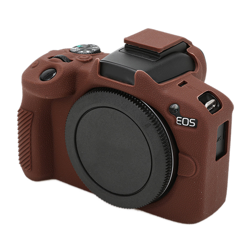 For Canon EOS R50 Silicone Protective Case Soft Anti-collision Camera Cover For Canon EOS R50 Silicone Protective Case Soft Anti-collision Camera Cover
